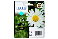 Epson T18124022, T181240, 18XL azúrová (cyan) originálna cartridge