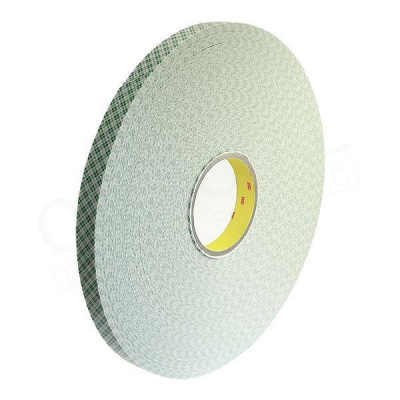 3M 4032 Penová obojstranná lepiaca páska, hrúbka 0,8 mm, 19 mm x 66 m