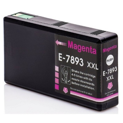 Epson T7893 purpurová (magenta) kompatibilná cartridge