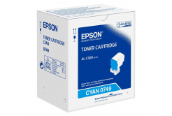 Epson C13S050749 azúrový (cyan) originálny toner