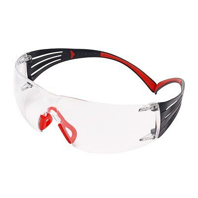 3M SecureFit SF401SGAF-RED EU  Ochranné okuliare, číry zorník