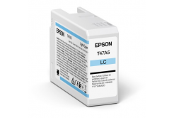 Epson T47A5 C13T47A500 světle azurová (light cyan) originální cartridge