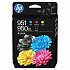 HP 950XL BK/951 C3WK1AE farebná (CMYK) multipack originálne cartridge