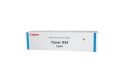 Canon 034, 9453B001 azúrový (cyan) originálny toner