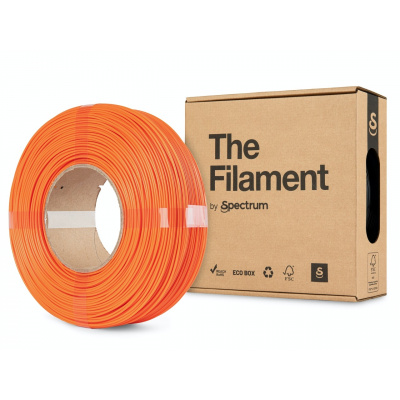 "The Filament" by Spectrum TF-24053, ReFill PLA, 1,75mm, 1000g, oranžový (Machinery orange)