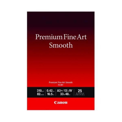 Canon Fine Art Smooth Premium 1711C014, 310 g/m2, A3+, 25ks, matný, atramentový, biely, foto papier