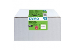 Dymo 2234185, 70mm x 54mm, na diskety, biele, originálne papierové štítky, 12 x 320 ks