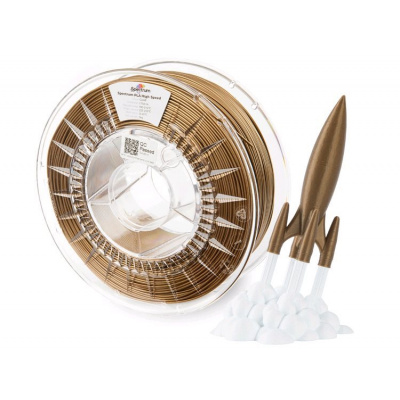 Spectrum 81065 3D filament, PLA High Speed, 1,75mm, 1000g, Zlatý (Gold)