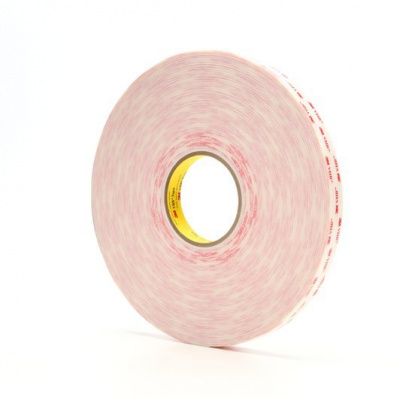 3M VHB 4932-P, 25 mm x 33 m, biela obojstranne lepiaca akrylová páska, tloušťka 0,64 mm