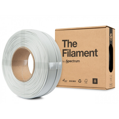 "The Filament" by Spectrum TF-24183, ReFill, HT-PLA, 1,75mm, 1000g, Svetlo sivý (Light grey)