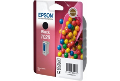 Epson C13T028401 čierna (black) originálna cartridge