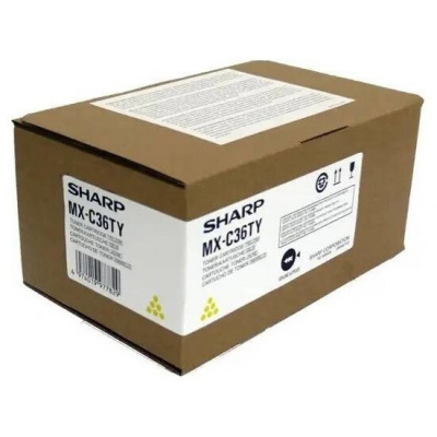 Sharp MXC36TY žltý (yellow) originálny toner