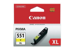 Canon CLI-551XLY 6446B001 žltá (yellow) originálna cartridge