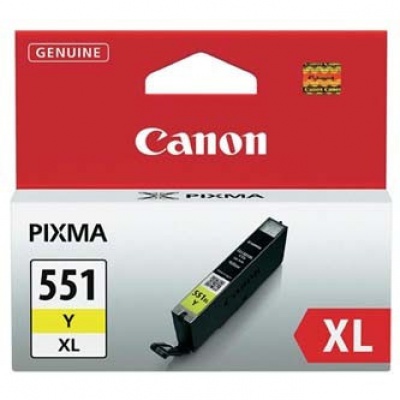 Canon CLI-551XLY 6446B001 žltá (yellow) originálna cartridge