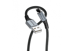 Verbatim 31843 USB kábel, USB A + USB C, 18W, 1.2m, box, čierny