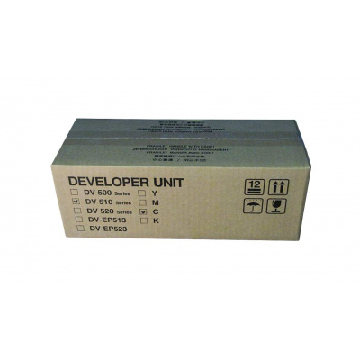 Kyocera DV-510C 302F393042 azúrový (cyan) originálny developer