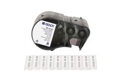 Brady M5-112-492 / 170899, 31.75 mm, Polyester, čierna tlač / biely podklad