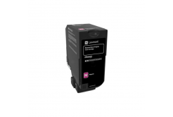 Lexmark 74C2HME purpurový (magenta) originálny toner