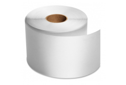 Samolepiace fóliové (polyethylen) etikety, 100mm x 35m, silno lepiace pre TTR, biele, rolka