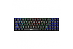 Marvo SHOGO 78, klávesnice US, herní, drátová (USB), černá, mechanická, podsvícení