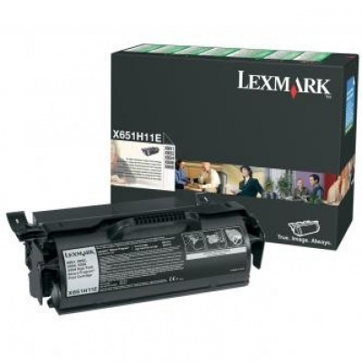 Lexmark X651H11E čierný (black) originálny toner