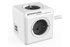 Cubenest - Powercube, 1.5m, Extended USB PD 35W, 2X C, šedá, POWERCUBE, 4 zásuvky, 2x USB C, Power Delivery 35 W