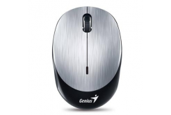 Genius Myš NX-9000BT 31030299102, 1200DPI, Bluetooth, optická, 3tl., bezdrátová, stříbrná, vestavěná baterie, bluetooth