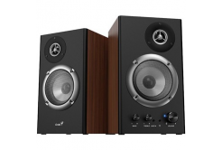 Genius reproduktory SP-HF1200B 31730049400, 2.0, 36W, hnědé, regulace hlasitosti, dřevěné, 40Hz-20kHz