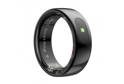 Smart RING PRO černý, měř.stresu, srdeč.tepu, monitoring spánku, 9, Powerton