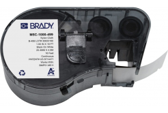 Brady M5C-1000-499 / 170927, 25.40 mm x 4.88 m, Nylon, čierna tlač / biely podklad