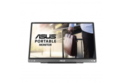 ASUS ZenScreen MB16ACE 90LM0381-B04170 Monitor, 15,6", IPS, FHD, 60Hz, 5ms, sivý, 3R