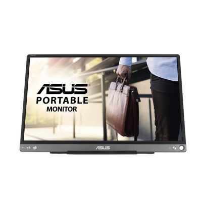 ASUS ZenScreen MB16ACE 90LM0381-B04170 Monitor, 15,6", IPS, FHD, 60Hz, 5ms, sivý, 3R