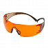 3M SF406SGAF-BLA Ochranné okuliare, oranžový zorník, Anti-Fog / Anti-Scratch