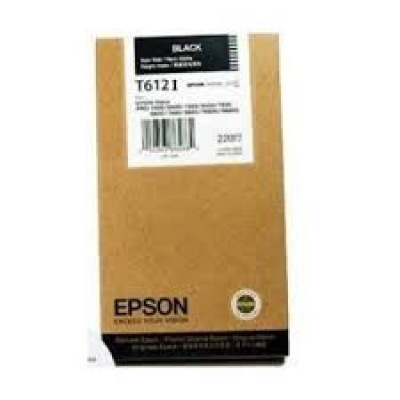 Epson T612100 foto čierna (photo black) originálna cartridge