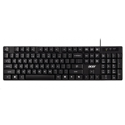 Acer AKW100/Drôtové USB-A/CZ-SK layout/Čierna