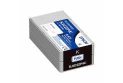 Epson SJIC22P(K) C33S020601 pre ColorWorks, čierna (black) originálna cartridge