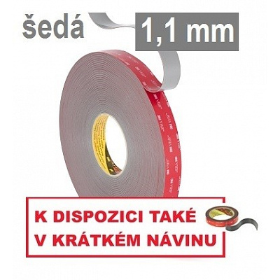3M VHB™ GPH-110GF Obojstranne silne lepiaca páska, hr. 1,1 mm 19 mm x 33 m