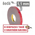 3M VHB™ GPH-110GF Obojstranne silne lepiaca páska, hr. 1,1 mm 19 mm x 33 m