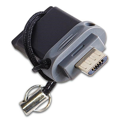 VERBATIM Dual USB Drive 16 GB - OTG/USB 2.0 for Smarphones & tablets