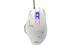 E-blue Myš Mazer EMS642WHAA-IU, 2500DPI, optická, 6tl., drátová USB, bílá