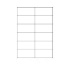 Samolepiace etikety 105 x 49,6 mm, 12 etikiet, A4, 100 listov