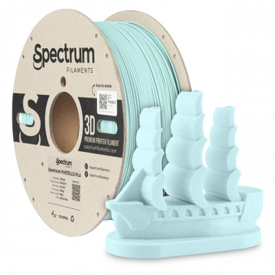 Spectrum 80704 3D filament, pastello PLA, 1,75mm, 1000g, modrý (Water blue)