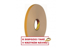 3M 9528W Pěnová oboustranně lepicí montážní páska, bílá, tl. 0,8 mm 19 mm x 66 m
