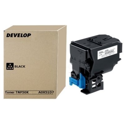 Develop A0X51D7, TNP-50K čierna (black) originálny toner
