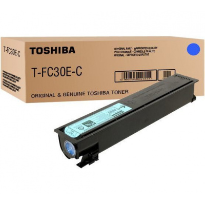 Toshiba originálny toner TFC30EC, cyan, 33600 str., Toshiba e-studio 2050, 2051, 2550, 2551