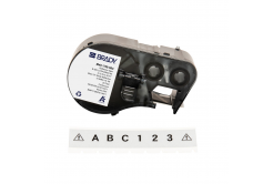 Brady M4C-750-584 / 170811, 19.05 mm x 6.10 m, Plastic, čierna tlač / biely podklad