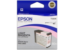 Epson T580600 svetle purpurová (light magenta) originálna cartridge