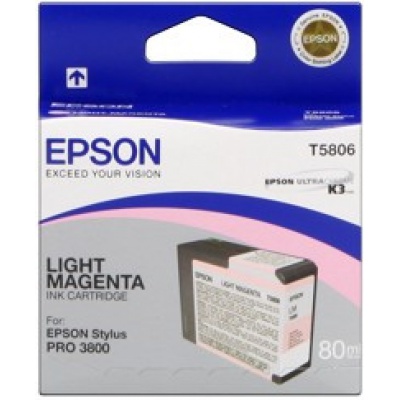 Epson T580600 svetle purpurová (light magenta) originálna cartridg
