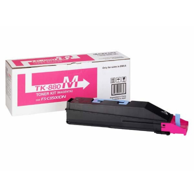 Kyocera Mita TK-880M purpurový (magenta) originálny toner