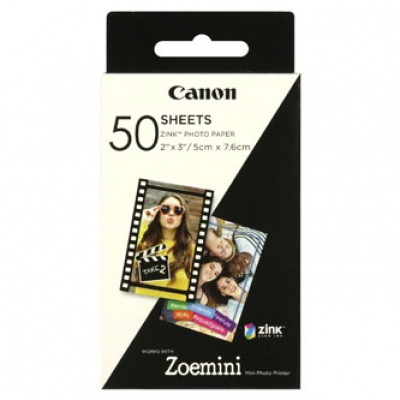 Canon ZP-2030 3215C002 samolepiaci fotopapier ZINK 50x76mm (2x3"), 50 listů, termo